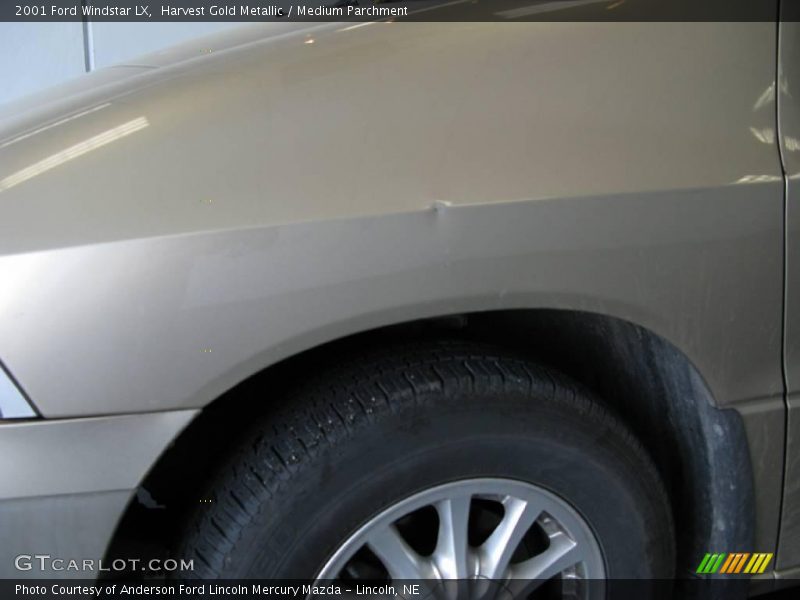 Harvest Gold Metallic / Medium Parchment 2001 Ford Windstar LX