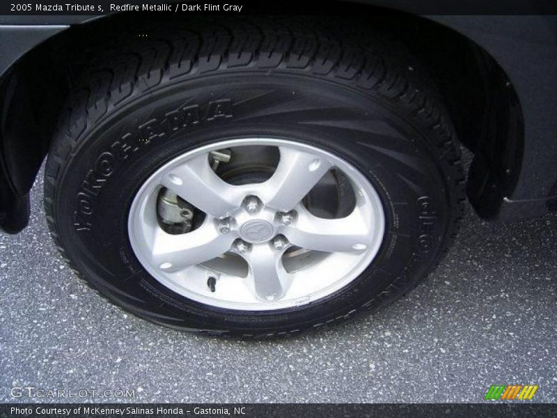 Redfire Metallic / Dark Flint Gray 2005 Mazda Tribute s