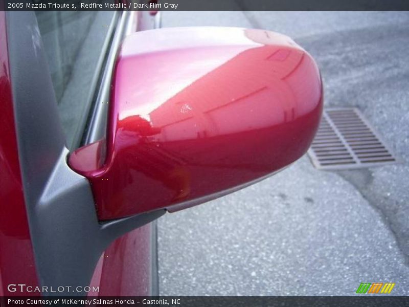 Redfire Metallic / Dark Flint Gray 2005 Mazda Tribute s