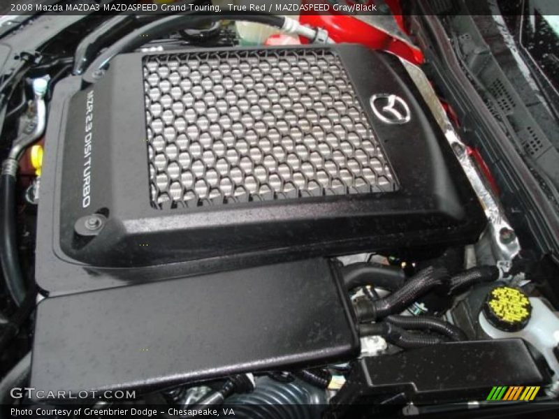 True Red / MAZDASPEED Gray/Black 2008 Mazda MAZDA3 MAZDASPEED Grand Touring