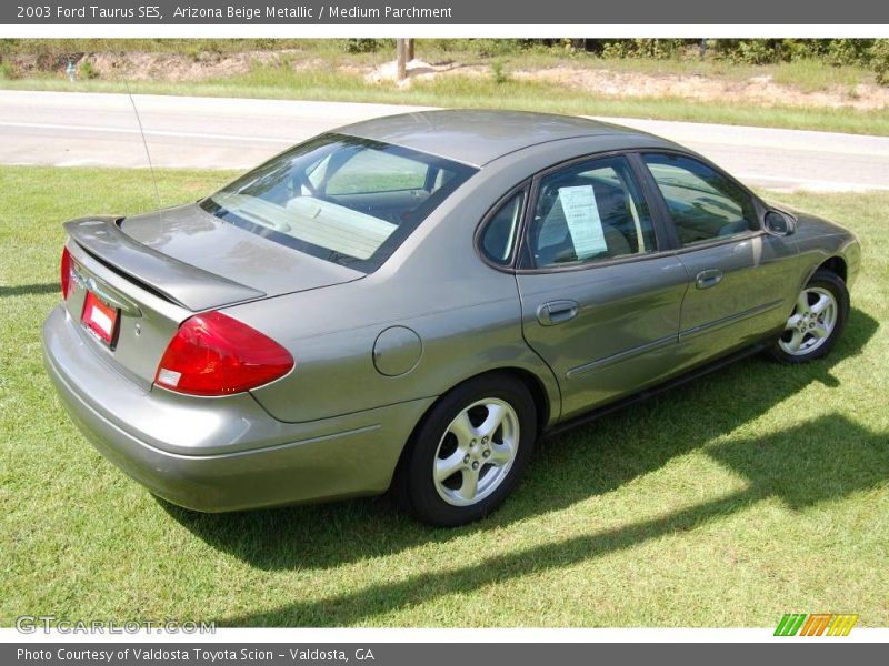 Arizona Beige Metallic / Medium Parchment 2003 Ford Taurus SES