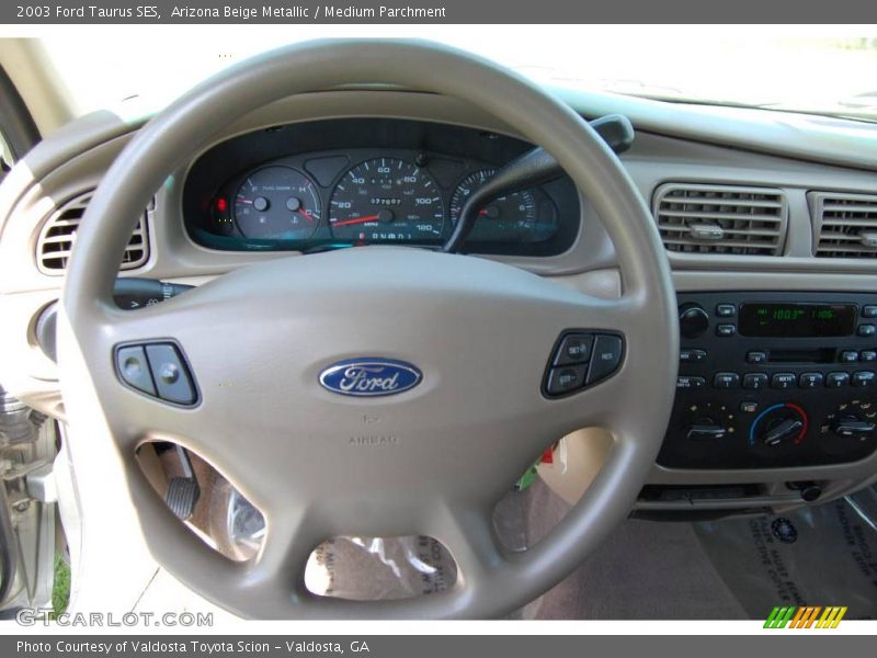 Arizona Beige Metallic / Medium Parchment 2003 Ford Taurus SES