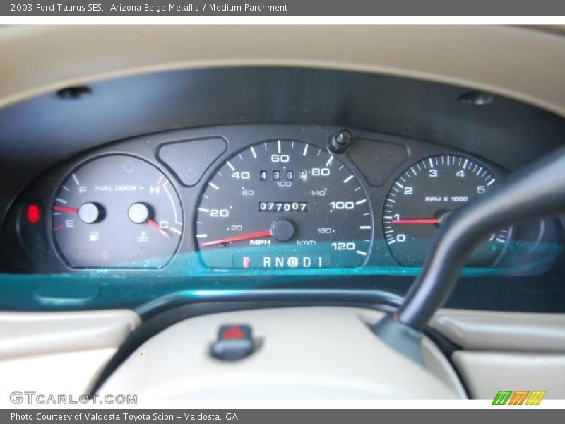 Arizona Beige Metallic / Medium Parchment 2003 Ford Taurus SES