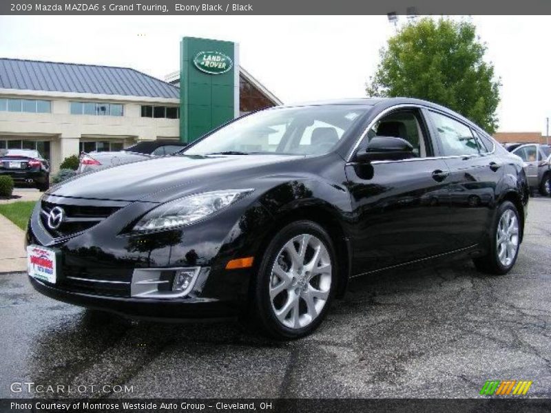 Ebony Black / Black 2009 Mazda MAZDA6 s Grand Touring