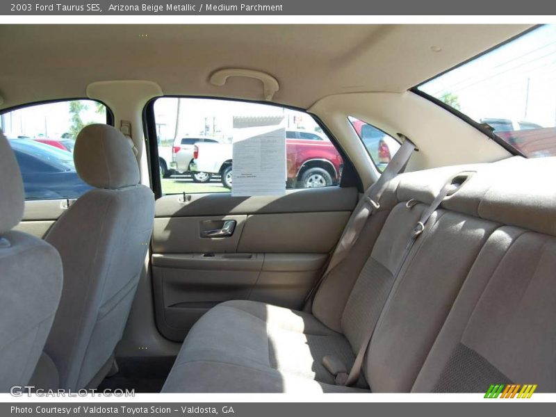 Arizona Beige Metallic / Medium Parchment 2003 Ford Taurus SES