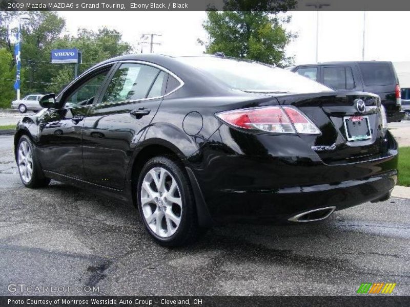 Ebony Black / Black 2009 Mazda MAZDA6 s Grand Touring