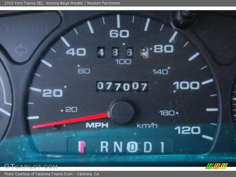 Arizona Beige Metallic / Medium Parchment 2003 Ford Taurus SES