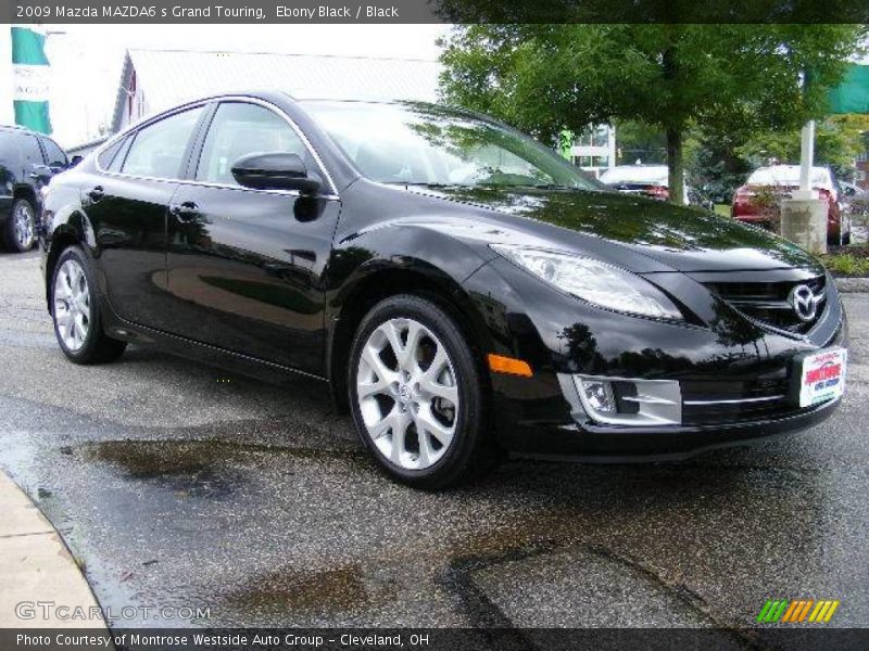 Ebony Black / Black 2009 Mazda MAZDA6 s Grand Touring