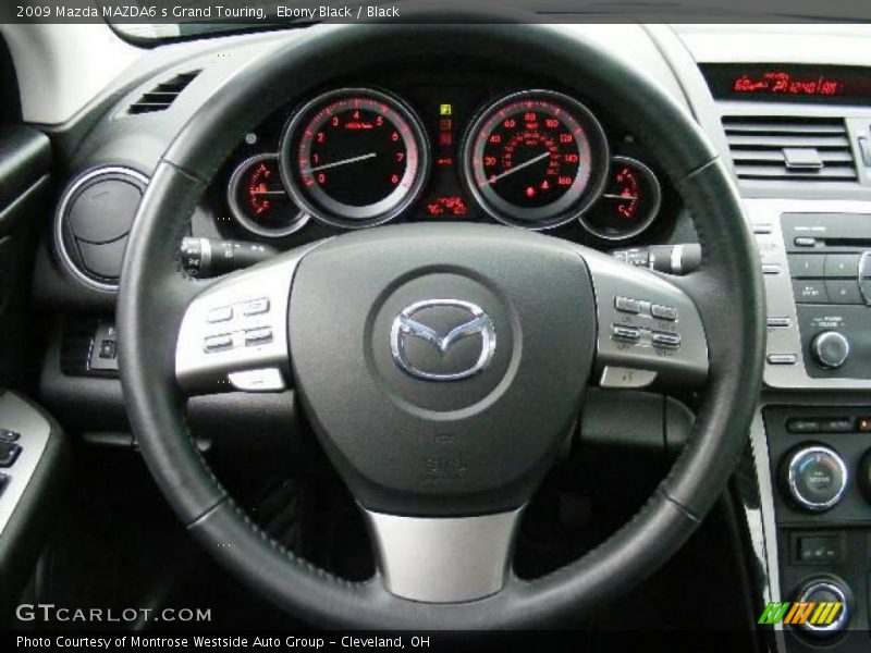 Ebony Black / Black 2009 Mazda MAZDA6 s Grand Touring