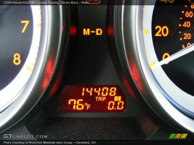 Ebony Black / Black 2009 Mazda MAZDA6 s Grand Touring