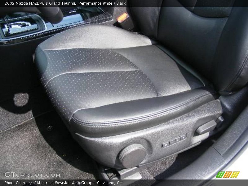 Performance White / Black 2009 Mazda MAZDA6 s Grand Touring