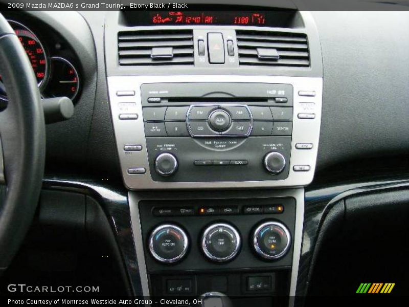 Ebony Black / Black 2009 Mazda MAZDA6 s Grand Touring
