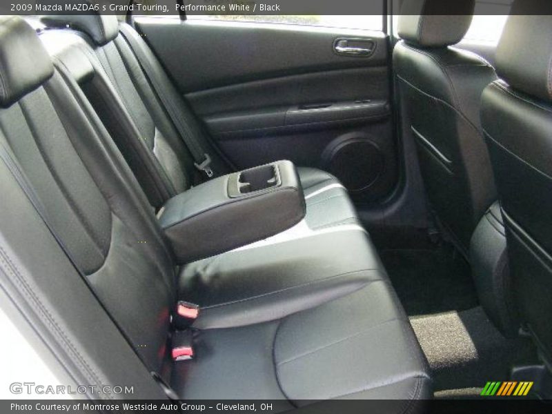 Performance White / Black 2009 Mazda MAZDA6 s Grand Touring