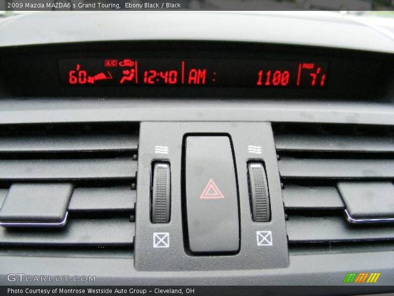 Ebony Black / Black 2009 Mazda MAZDA6 s Grand Touring