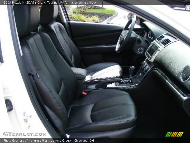 Performance White / Black 2009 Mazda MAZDA6 s Grand Touring