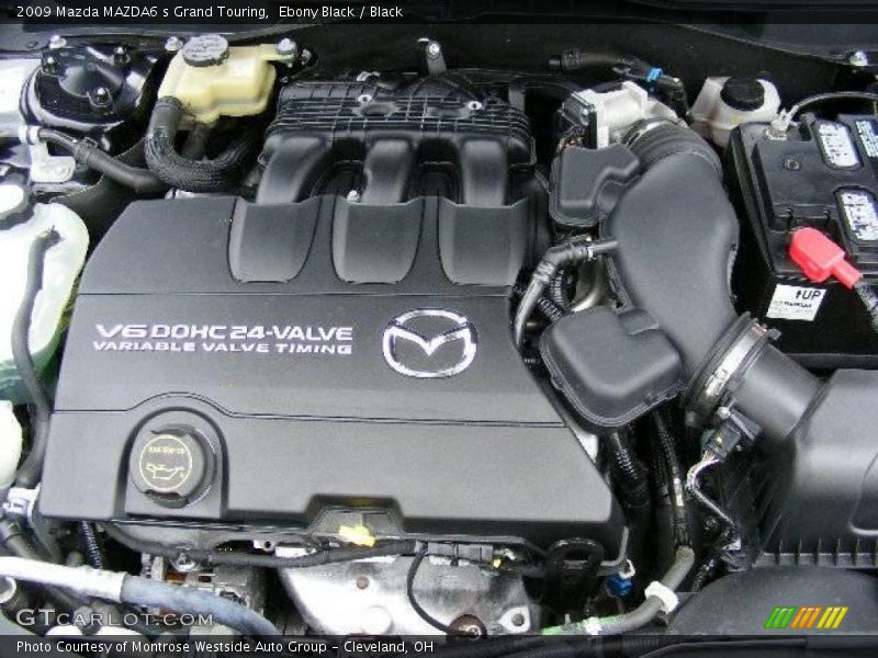 Ebony Black / Black 2009 Mazda MAZDA6 s Grand Touring