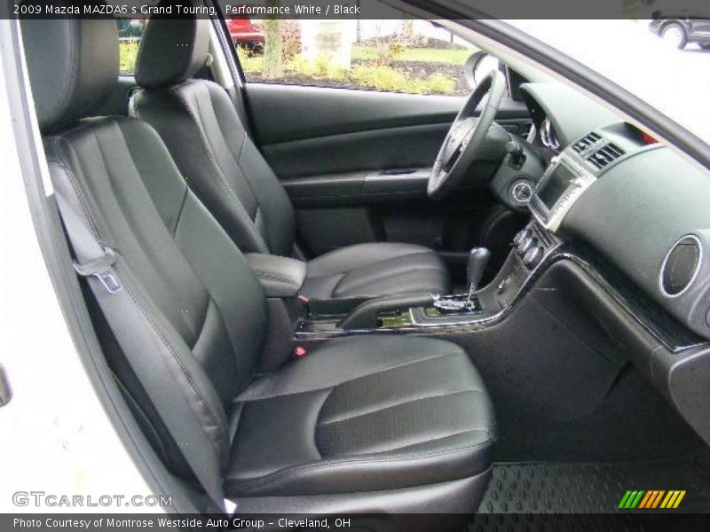 Performance White / Black 2009 Mazda MAZDA6 s Grand Touring