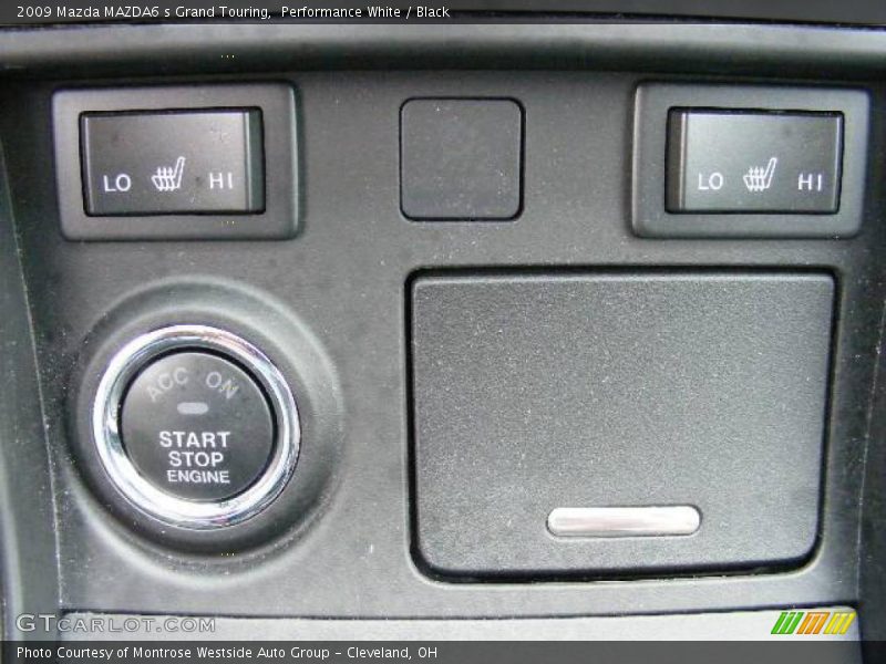 Performance White / Black 2009 Mazda MAZDA6 s Grand Touring