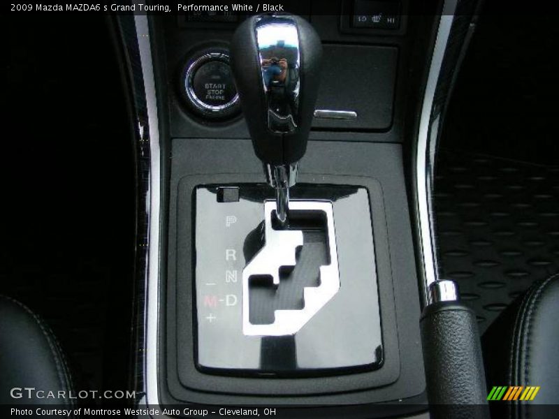 Performance White / Black 2009 Mazda MAZDA6 s Grand Touring