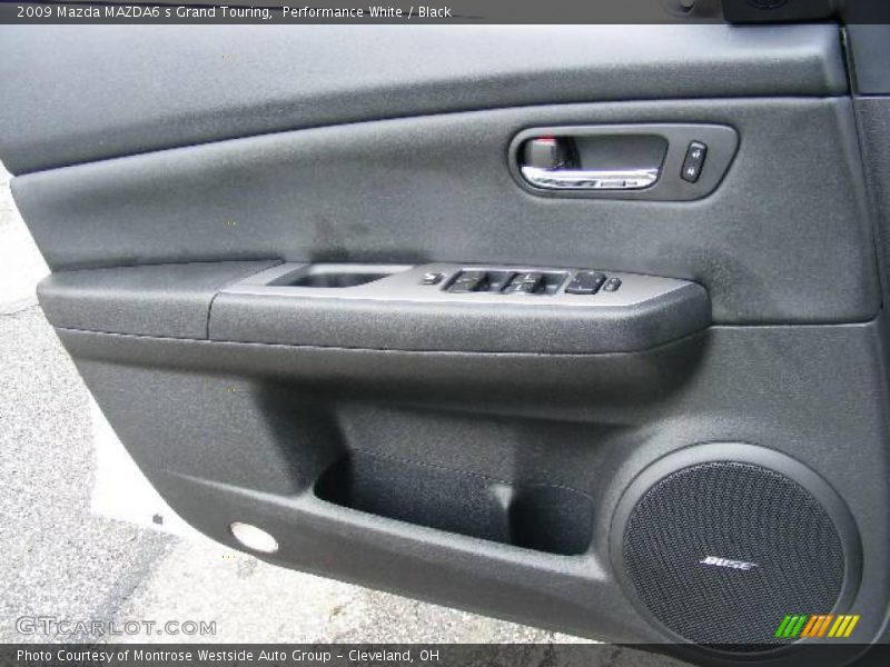 Performance White / Black 2009 Mazda MAZDA6 s Grand Touring
