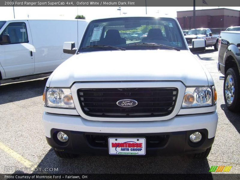 Oxford White / Medium Dark Flint 2009 Ford Ranger Sport SuperCab 4x4