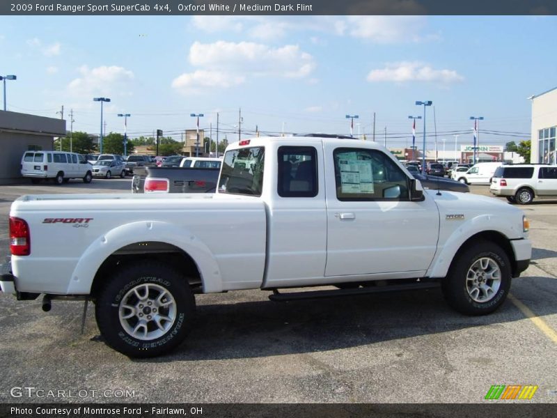 Oxford White / Medium Dark Flint 2009 Ford Ranger Sport SuperCab 4x4