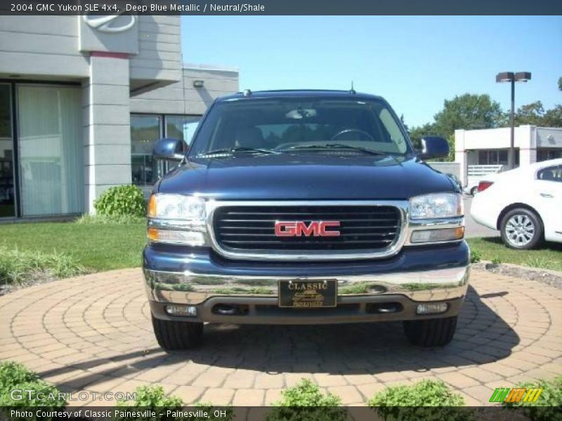 Deep Blue Metallic / Neutral/Shale 2004 GMC Yukon SLE 4x4