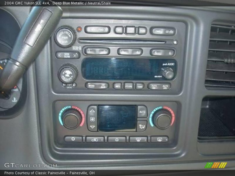Deep Blue Metallic / Neutral/Shale 2004 GMC Yukon SLE 4x4
