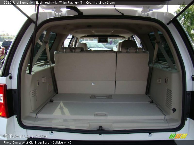 White Platinum Tri-Coat Metallic / Stone 2010 Ford Expedition EL Limited 4x4