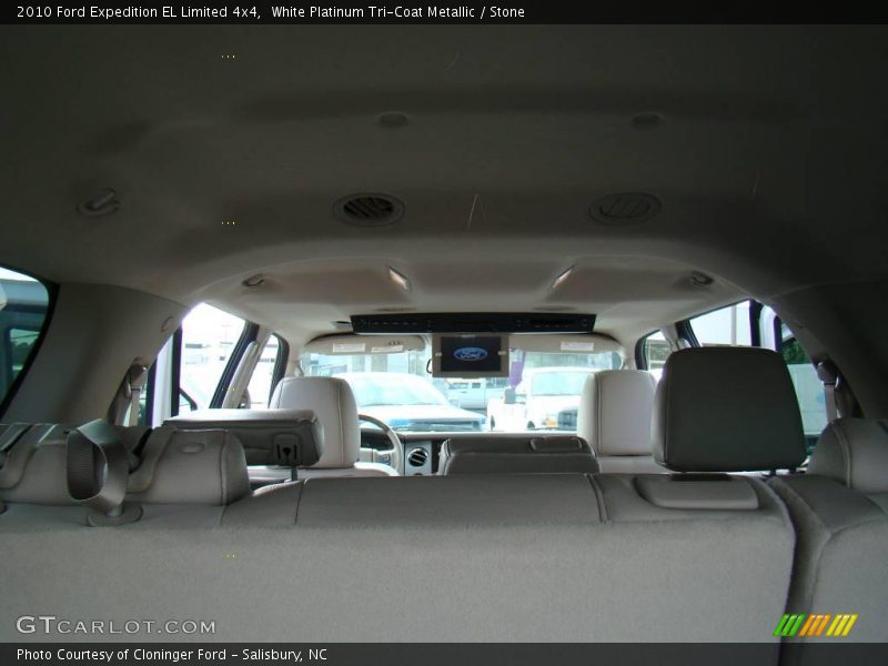 White Platinum Tri-Coat Metallic / Stone 2010 Ford Expedition EL Limited 4x4