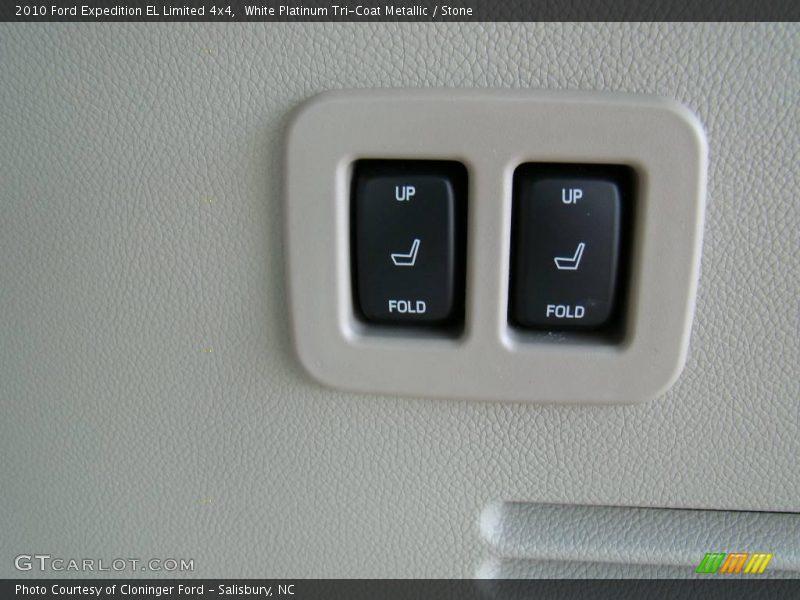 White Platinum Tri-Coat Metallic / Stone 2010 Ford Expedition EL Limited 4x4