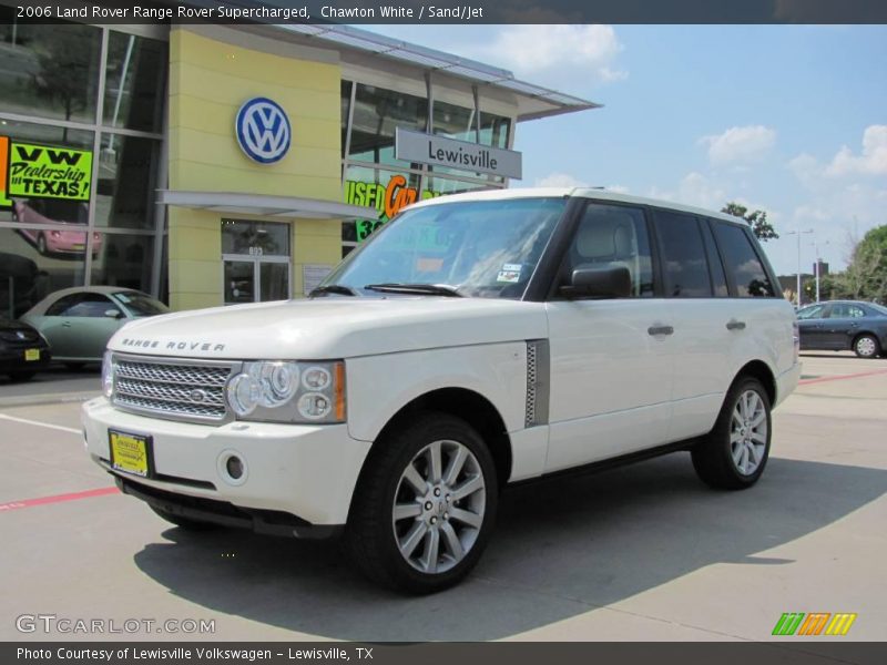 Chawton White / Sand/Jet 2006 Land Rover Range Rover Supercharged