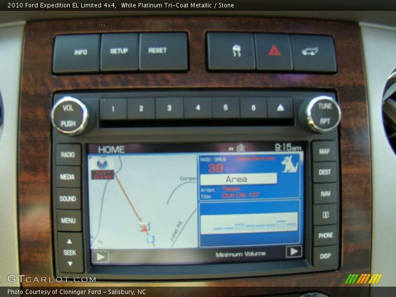 White Platinum Tri-Coat Metallic / Stone 2010 Ford Expedition EL Limited 4x4