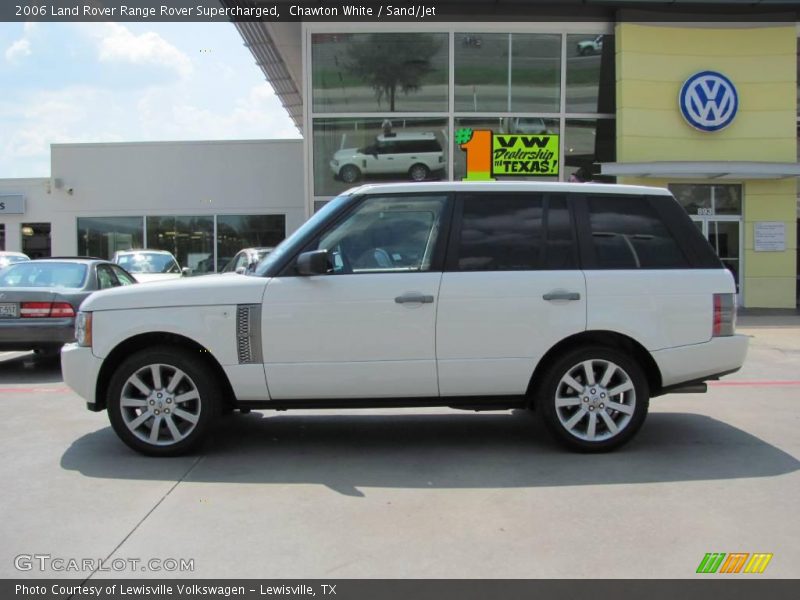 Chawton White / Sand/Jet 2006 Land Rover Range Rover Supercharged