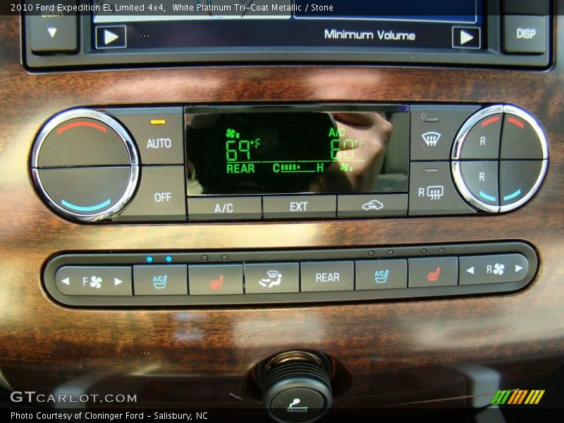 White Platinum Tri-Coat Metallic / Stone 2010 Ford Expedition EL Limited 4x4