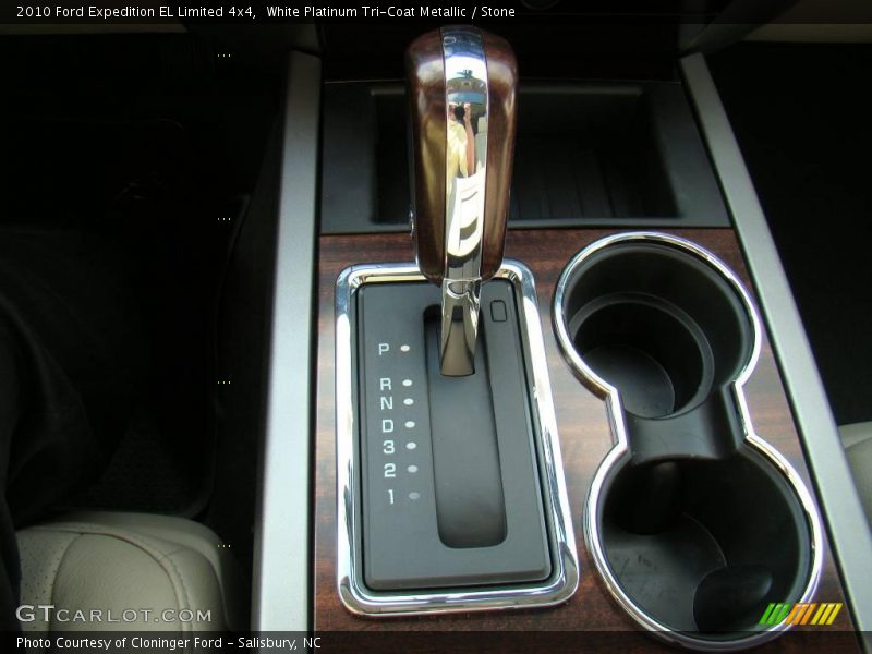 White Platinum Tri-Coat Metallic / Stone 2010 Ford Expedition EL Limited 4x4
