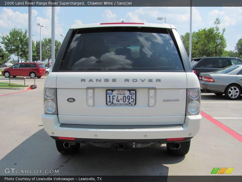 Chawton White / Sand/Jet 2006 Land Rover Range Rover Supercharged