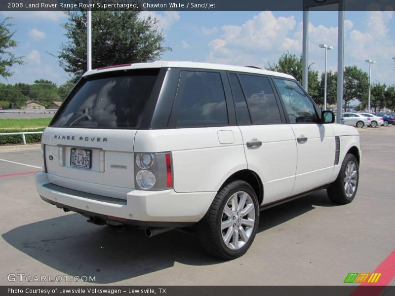 Chawton White / Sand/Jet 2006 Land Rover Range Rover Supercharged