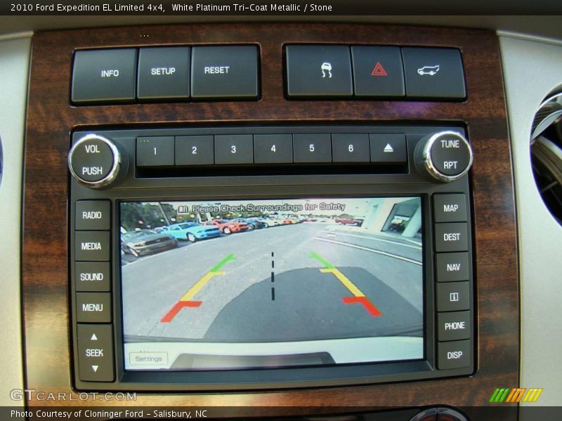 White Platinum Tri-Coat Metallic / Stone 2010 Ford Expedition EL Limited 4x4