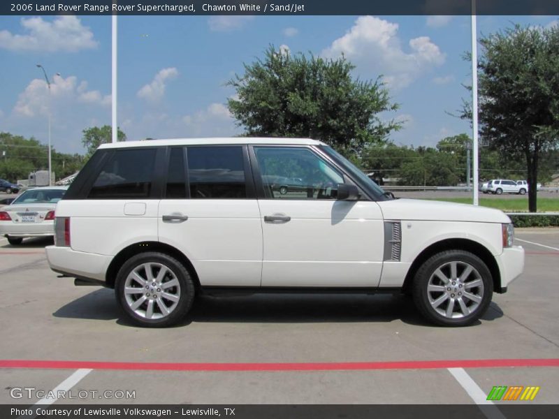 Chawton White / Sand/Jet 2006 Land Rover Range Rover Supercharged