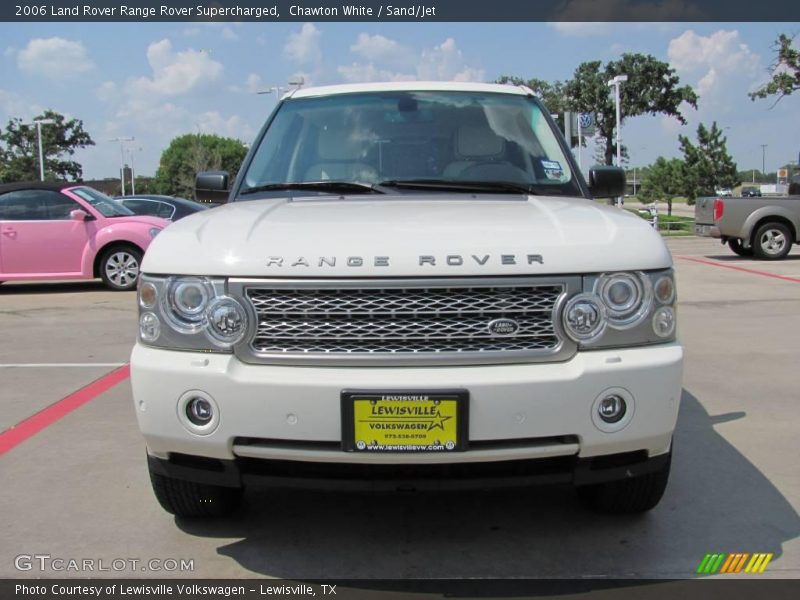 Chawton White / Sand/Jet 2006 Land Rover Range Rover Supercharged