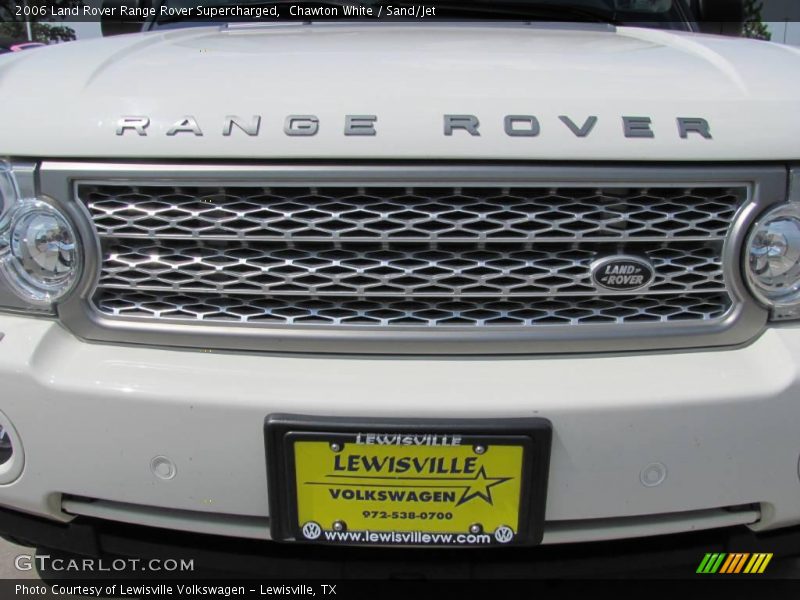 Chawton White / Sand/Jet 2006 Land Rover Range Rover Supercharged