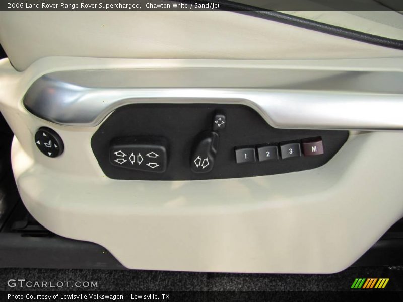 Chawton White / Sand/Jet 2006 Land Rover Range Rover Supercharged