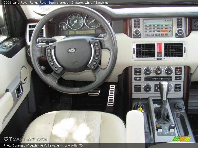 Chawton White / Sand/Jet 2006 Land Rover Range Rover Supercharged