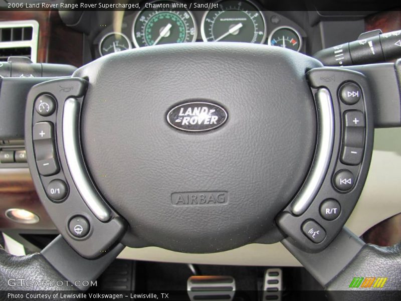 Chawton White / Sand/Jet 2006 Land Rover Range Rover Supercharged