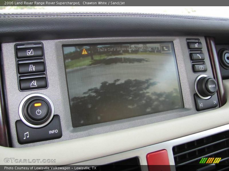 Chawton White / Sand/Jet 2006 Land Rover Range Rover Supercharged