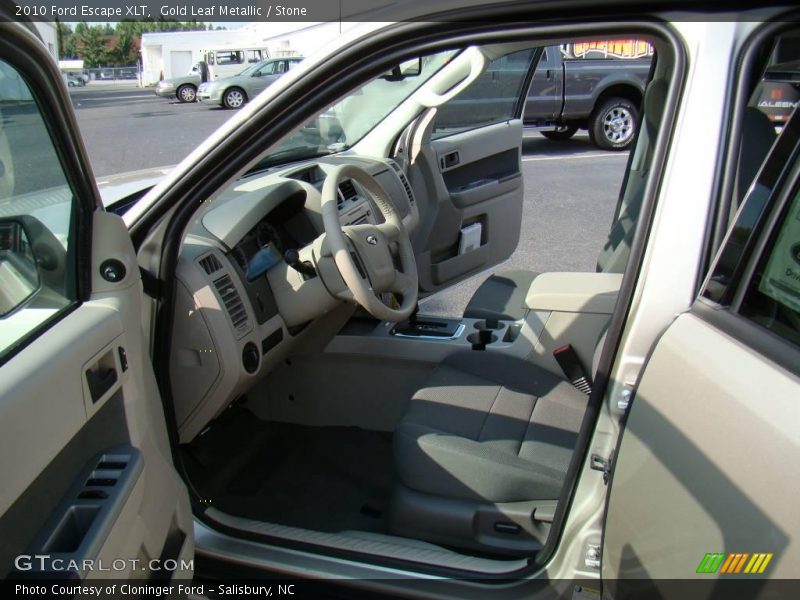 Gold Leaf Metallic / Stone 2010 Ford Escape XLT