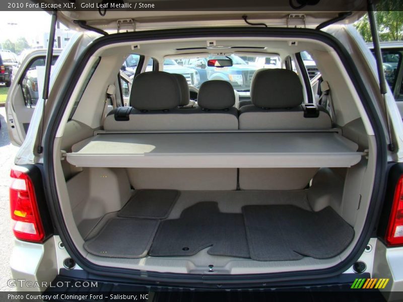 Gold Leaf Metallic / Stone 2010 Ford Escape XLT