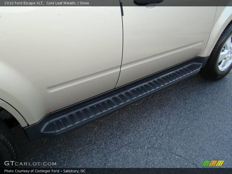 Gold Leaf Metallic / Stone 2010 Ford Escape XLT