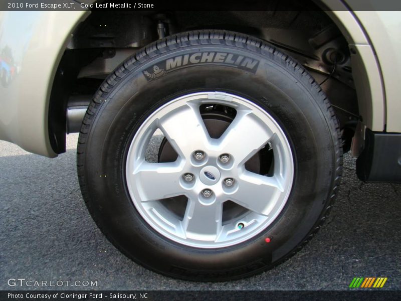 Gold Leaf Metallic / Stone 2010 Ford Escape XLT